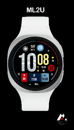 ML2U 390 Watch Face screenshot 6