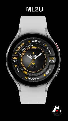 ML2U 397b Hybrid Watch Face screenshot 7