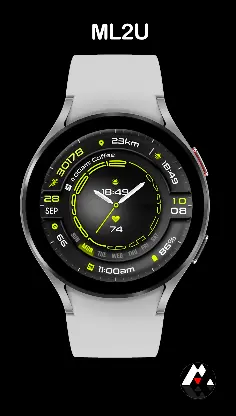 ML2U 397b Hybrid Watch Face screenshot 8