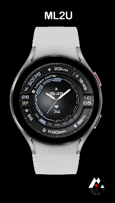 ML2U 397b Hybrid Watch Face screenshot 3