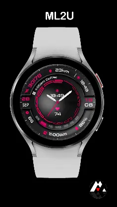 ML2U 397b Hybrid Watch Face screenshot 4