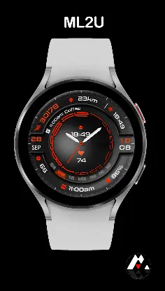 ML2U 397b Hybrid Watch Face screenshot 1