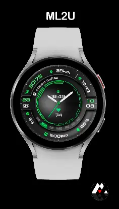 ML2U 397b Hybrid Watch Face screenshot 6