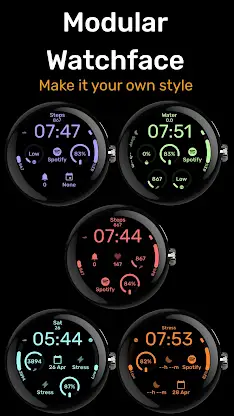 Modular - Wear OS Watchface screenshot 2