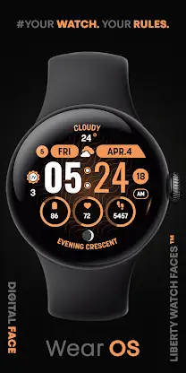 MOON KNIGHT Digital Watch Face screenshot 2