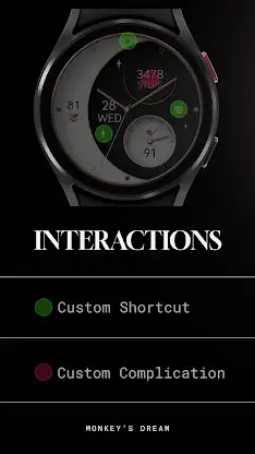 Moon Rose Gold v2 watch face screenshot 8