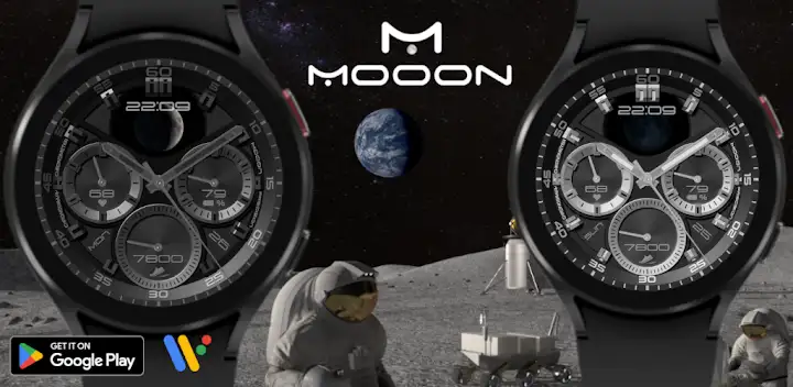Mooon Precision Chrono — Android app banner