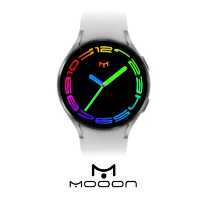 Mooon Colors Watch Face screenshot 1