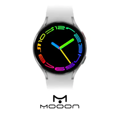 Mooon Colors Watch Face screenshot 3