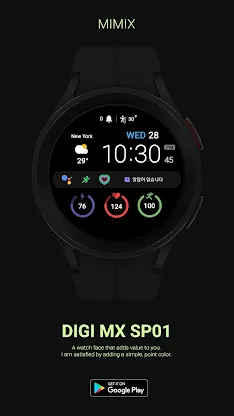 MIMIX Digital Sp01 Watchface screenshot 4