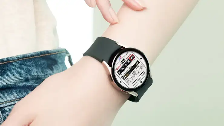 N-SPORT122 ENERGY METER Watch screenshot 1
