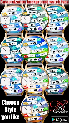 N-SPORT147 Unique Style Watch screenshot 5