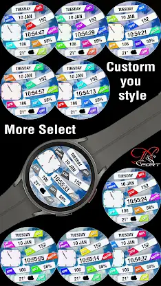 N-SPORT147 Unique Style Watch screenshot 6