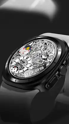 N-SPORT214 Mechals Watch Face screenshot 6