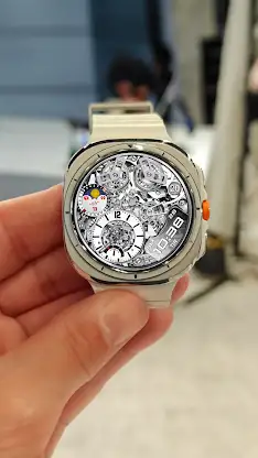 N-SPORT214 Mechals Watch Face screenshot 7