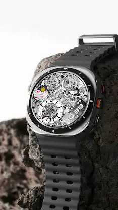 N-SPORT214 Mechals Watch Face screenshot 5
