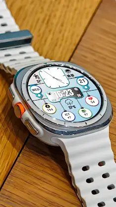 N-SPORT221 Coral Watch Face screenshot 1