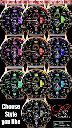 N-SPORT242 UltraView WatchFace screenshot 3