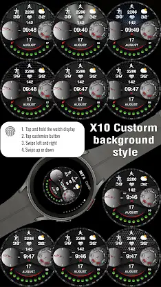 N-SPORT268 AlwaySmileWatchFace screenshot 4