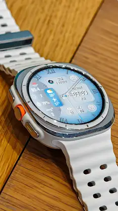 N-SPORT299 BlueCoral WatchFace screenshot 4