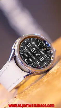 N-SPORT311 Black Sport Watch screenshot 1