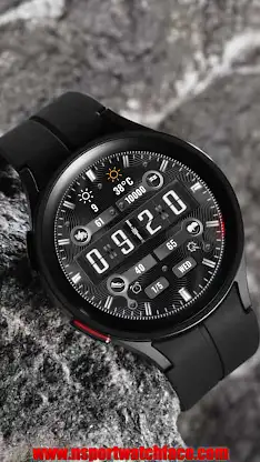 N-SPORT311 Black Sport Watch screenshot 6