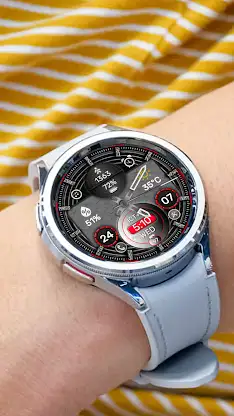 N-SPORT364 HybirdRed WatchFace screenshot 6