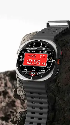 N-SPORT502 Digital Watch Face screenshot 1