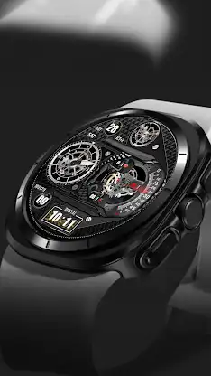 N-SPORT507 Mechal Watch Face screenshot 3
