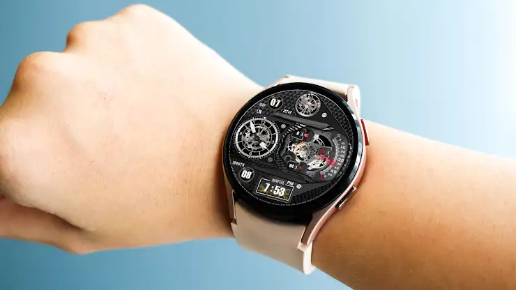 N-SPORT507 Mechal Watch Face screenshot 6