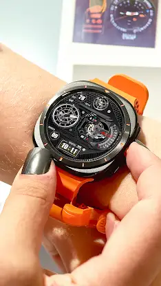 N-SPORT507 Mechal Watch Face screenshot 1