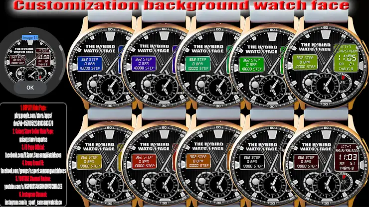 N-SPORT509 BW Led Watch face screenshot 7