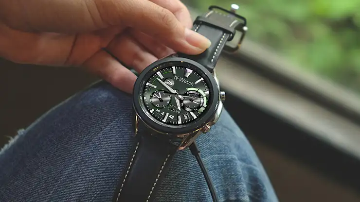 N-SPORT520 Analog Watch Face screenshot 3