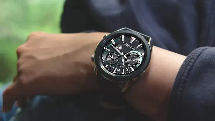 N-SPORT520 Analog Watch Face screenshot 2