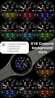 N-SPORT521 Classic Watch Face screenshot 5