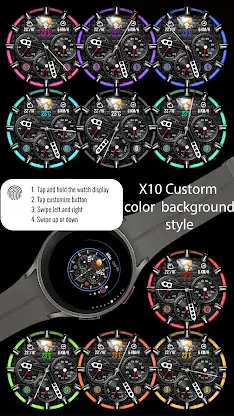 N-SPORT522 Analog Watch Face screenshot 6