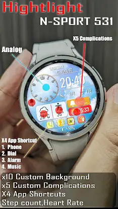 N-SPORT531 High Weather watch screenshot 4