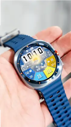 N-SPORT550 FlipDial Watch Face screenshot 2