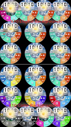 N-SPORT550 FlipDial Watch Face screenshot 5