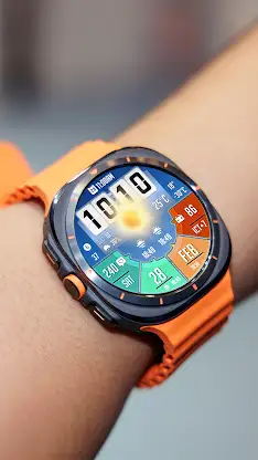 N-SPORT550 FlipDial Watch Face screenshot 4