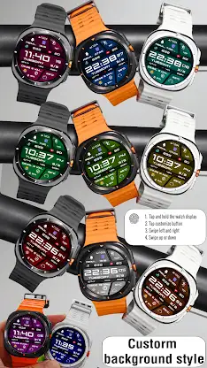 N-SPORT581 Color Digital Watch screenshot 3