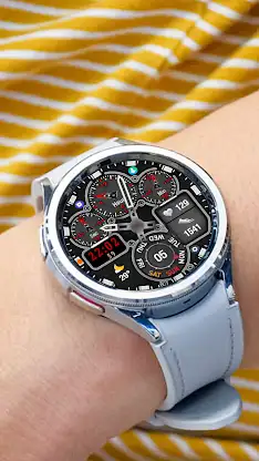 N-SPORT590 RedHybird WatchFace screenshot 4
