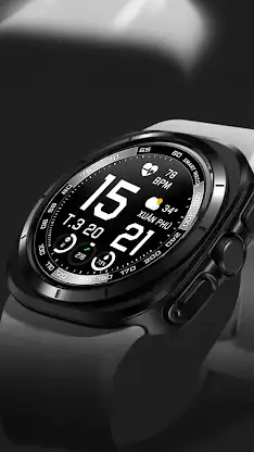 N-SPORT592 BigDial Watch Face screenshot 5
