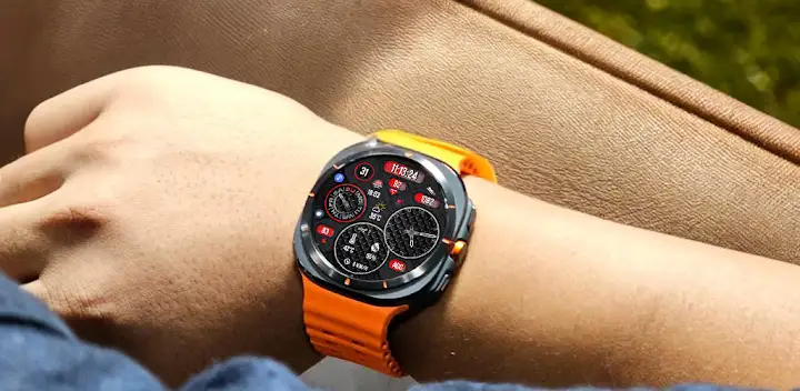 N-SPORT608 Black2B Watch Face — Android app banner