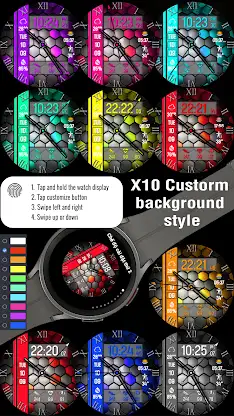 N-SPORT616 Honeycomb WatchFace screenshot 4