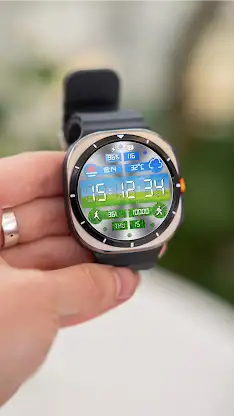 N_SPORT631 BlockLife WatchFace screenshot 5