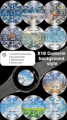 N_SPORT631 BlockLife WatchFace screenshot 6