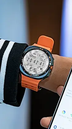 N-SPORT646 WhiteFlip WatchFace screenshot 4