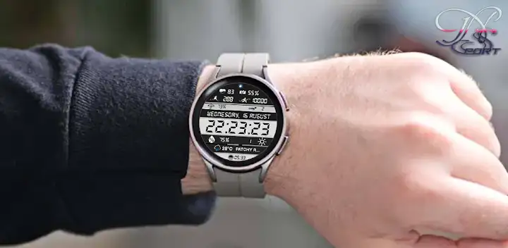 N-SPORT647 Clear Digital Watch — Android app banner