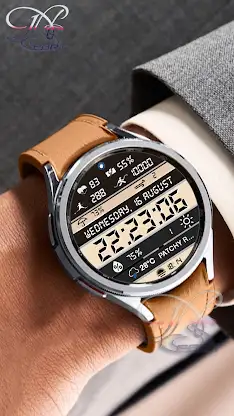 N-SPORT647 Clear Digital Watch screenshot 1